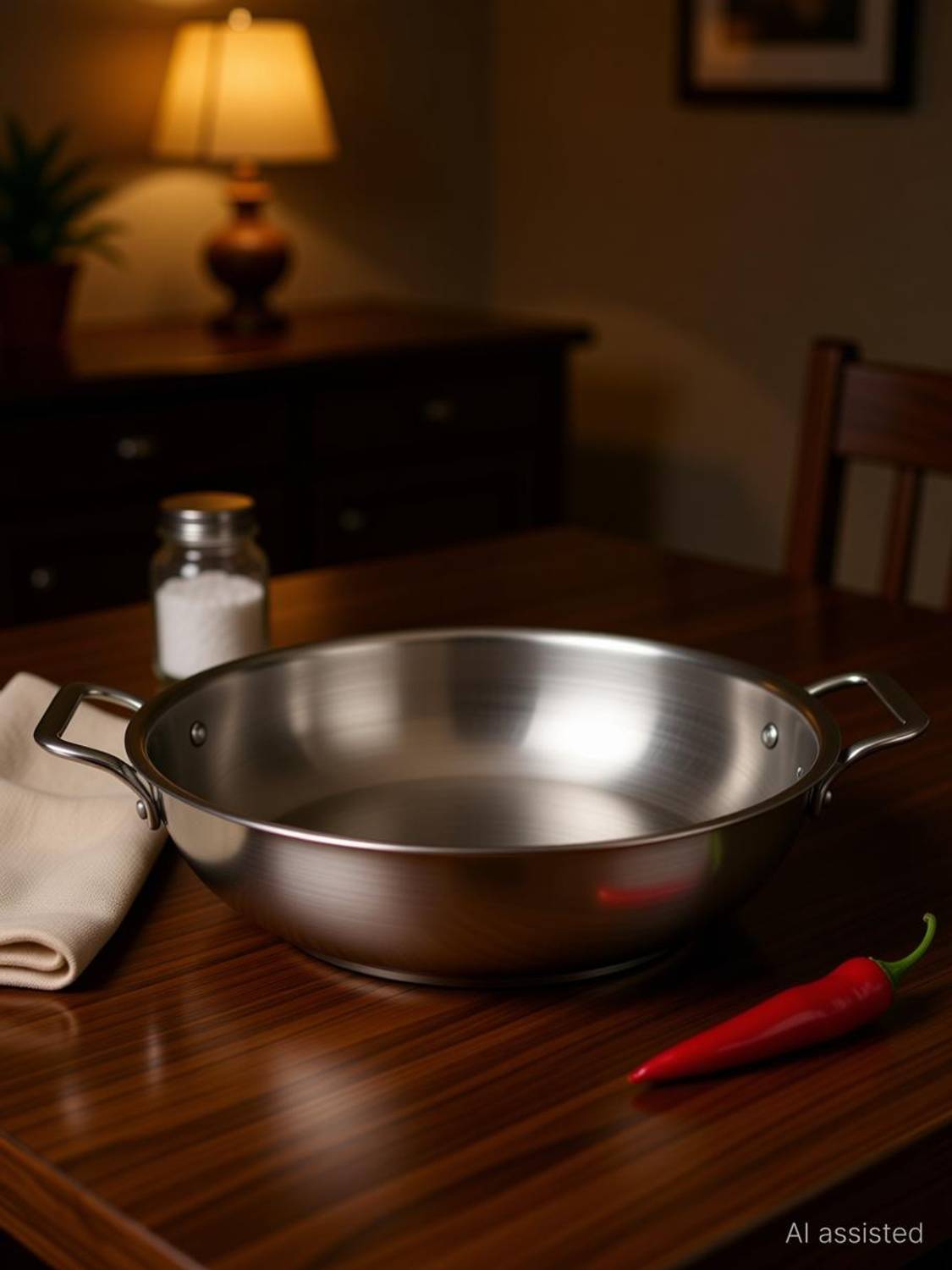 bhalaria Triply Kadai Kadhai 26 cm diameter 3 L capacity — Kadai & Handi