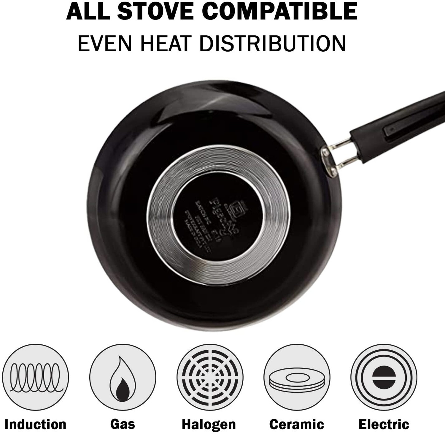 Image of Pigeon Non-stick Fry Pan without Lid 220 mm Fry Pan 22 cm diameter 2.2 L capacity