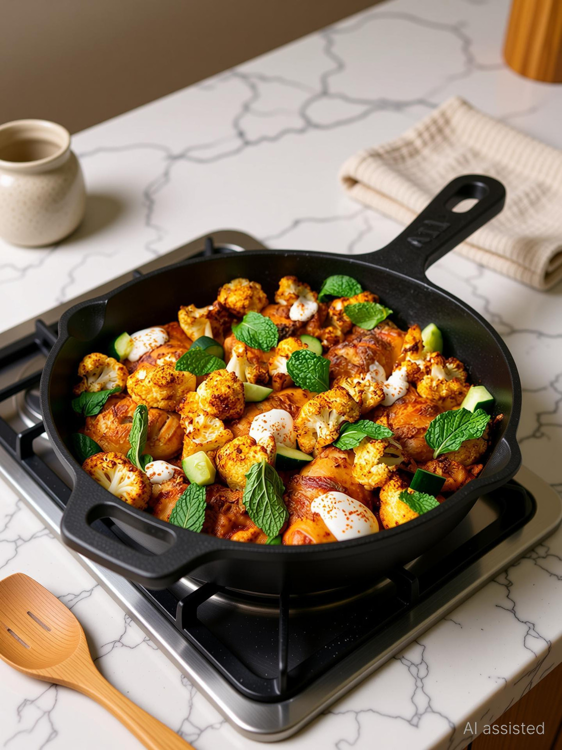 Image of The Indus Valley Super Smooth Cast Iron Fry Pan /Skillet With Long Handle - 10 inch Fry Pan 25.4 cm diameter 1.7 L capacity