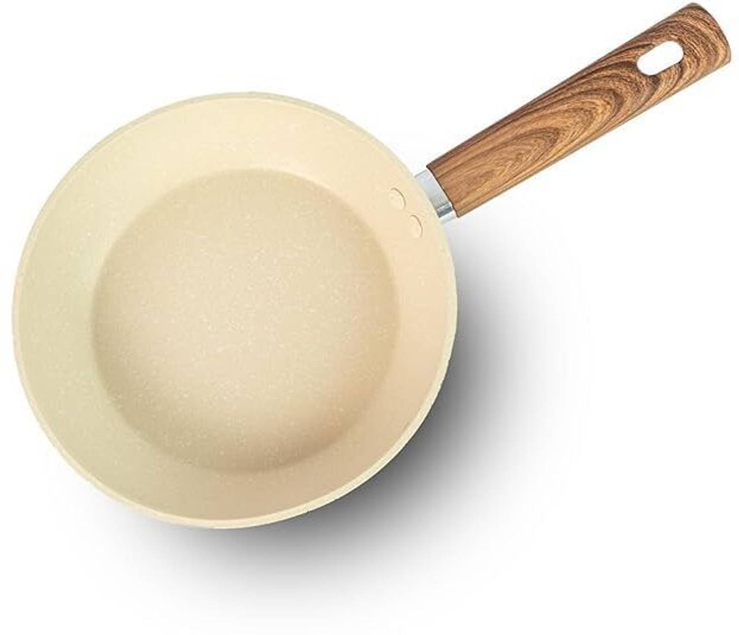 4tens Granite Kadhai pan Non Stick Frying Coating Pan Granite Finish Omlette Egg Pan Fry Pan 22 cm diameter 5 L capacity