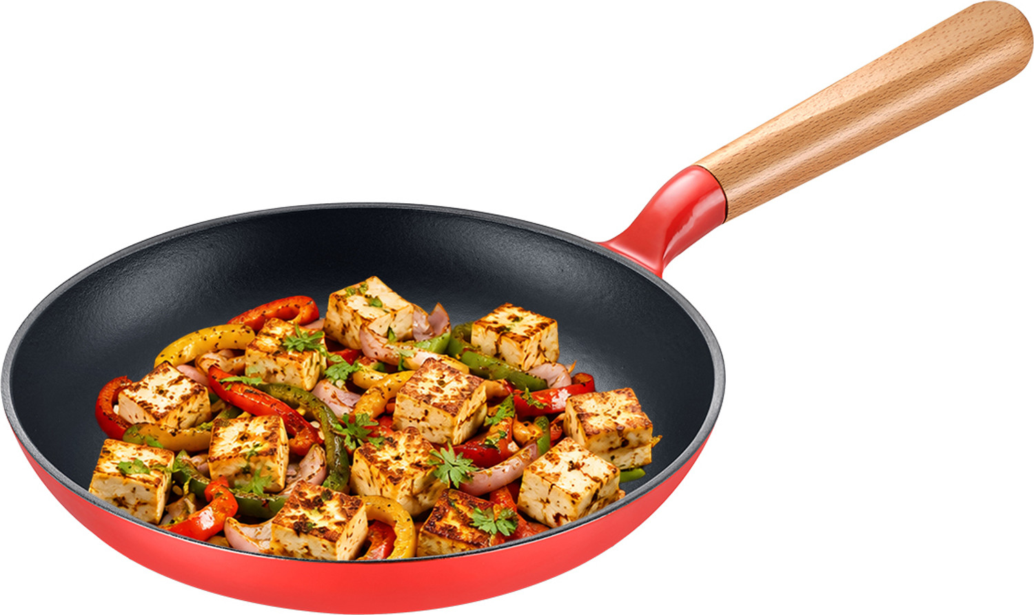 Image of Prestige Castlite Enamel Coated | High Heat Retention | Rust Proof | Stay-Cool Handle Fry Pan 20 cm diameter 0.8 L capacity