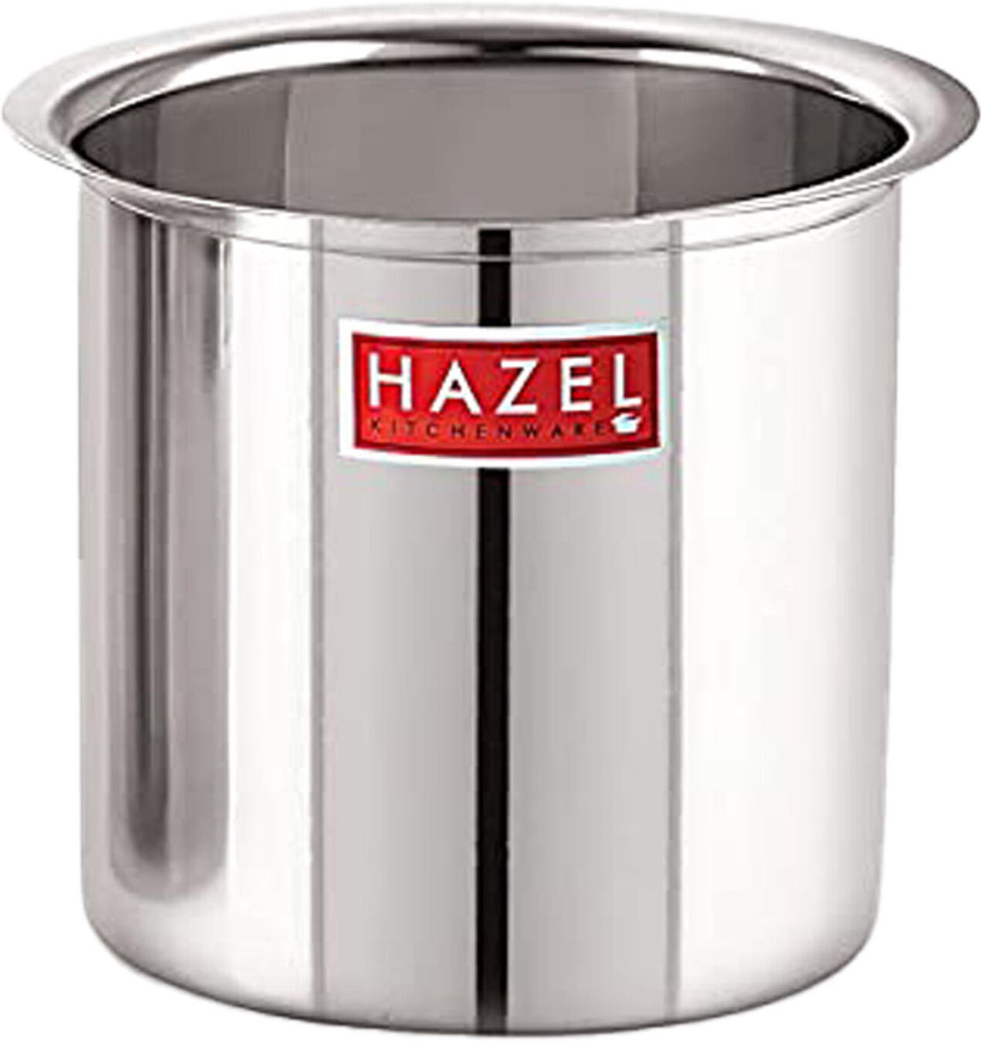 Image of HAZEL Milk Boiling Vessel Gunj for Kitchen Tope /Bhagona /Patila Set with Lid 2.2 L capacity 18 cm diameter