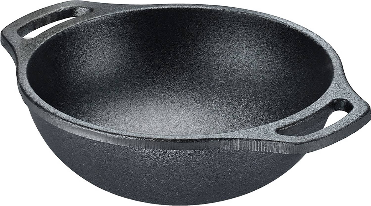 Prestige Neocast Flo Smooth Finish|Retains Heat For Long|Heavy Gauge Kadhai 24 cm diameter 2 L capacity — Kadai & Handi