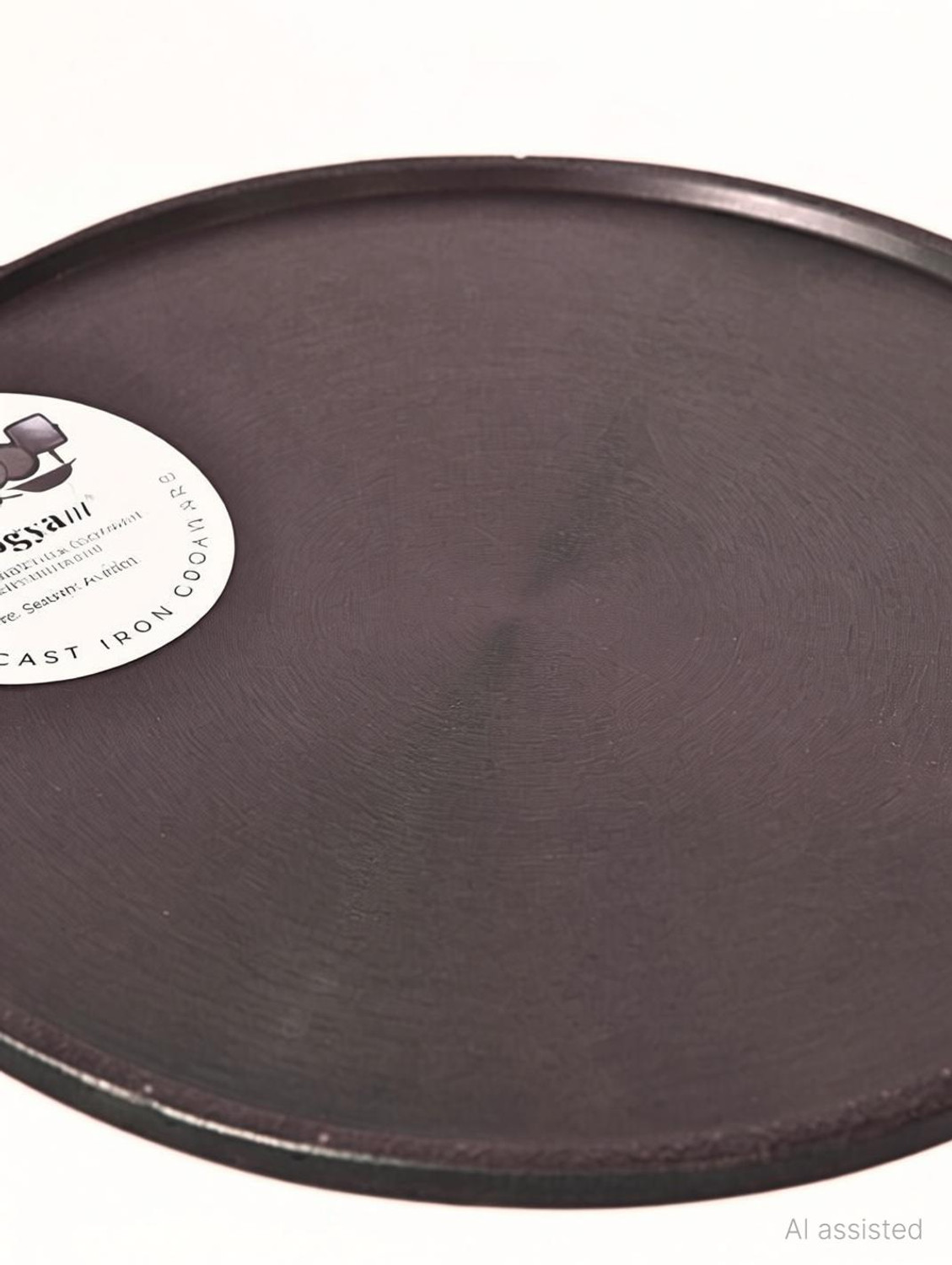 Image of Aarogyam Cast Iron Dosa Tawa Single Handle, Pre Seasoned, 12 Inch Diameter Tawa 31 cm diameter
