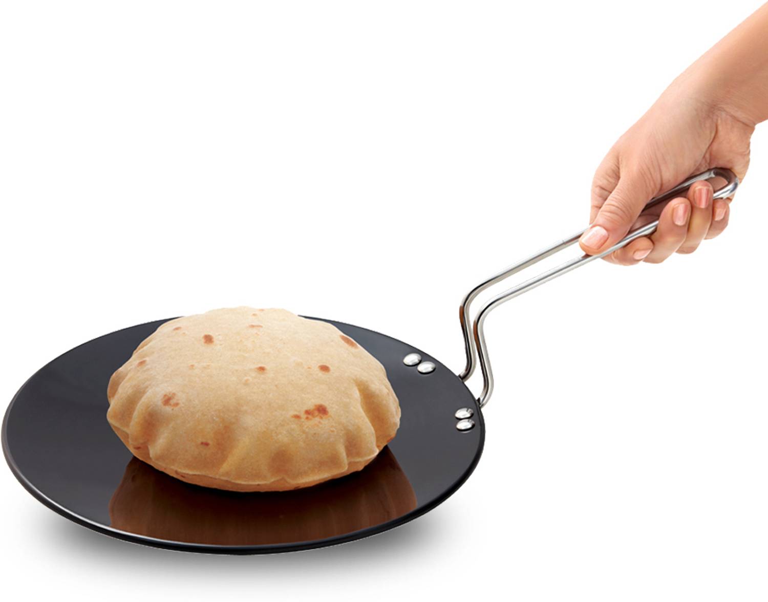 Hawkins Roti (IART26) Tawa 26 cm diameter (Hard Anodised, Inducti