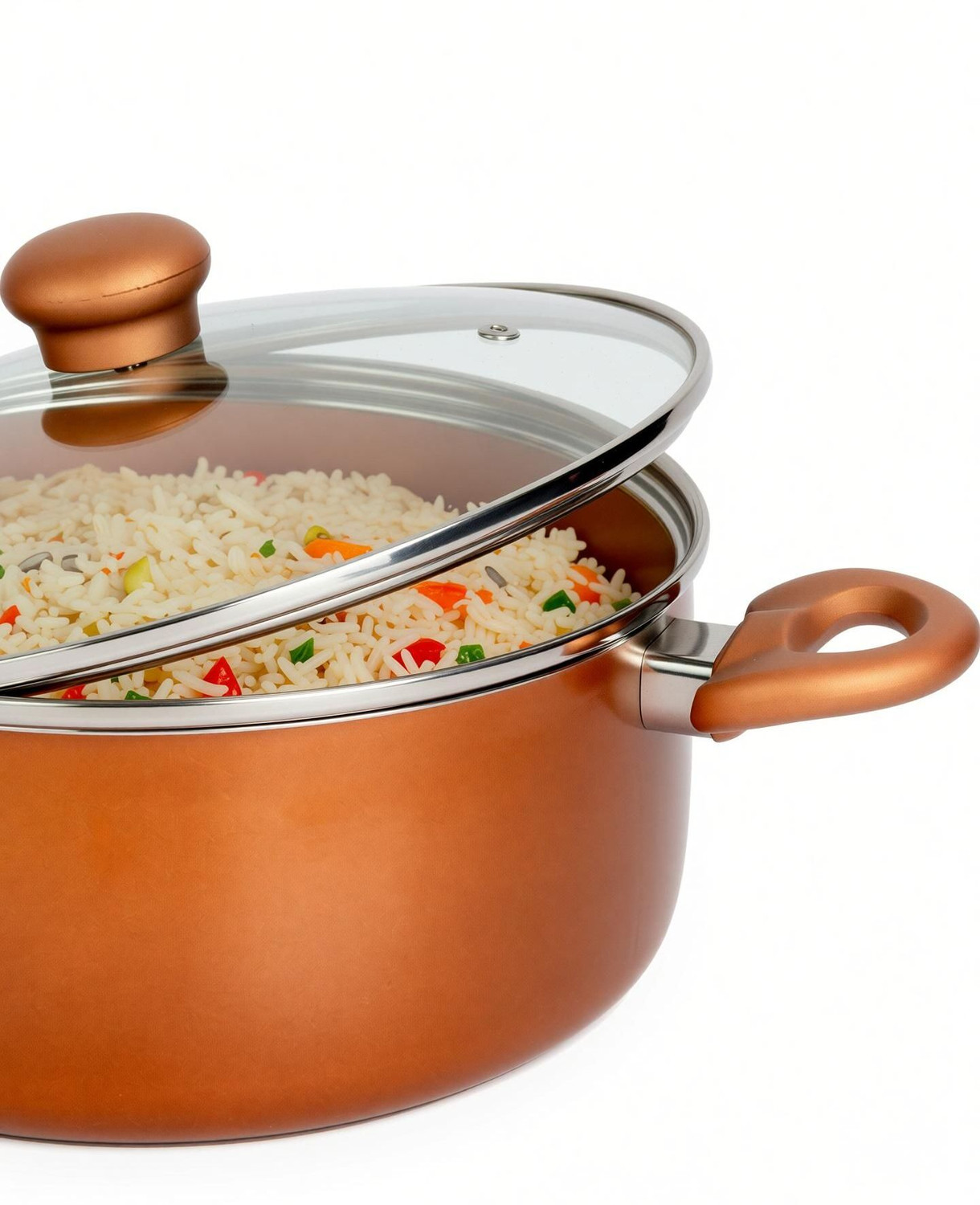 Image of Kreme Sonet Biriyani / Casserole Pot 25.5 cm diameter 4.5 L capacity with Lid