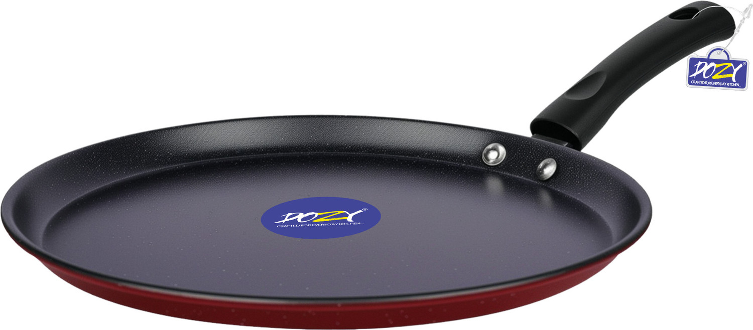 Image of Dozy Premium, Non-Stick Dosa Tawa (24.5cm) - Durable Flame Safe Cookware Tawa 40 cm diameter