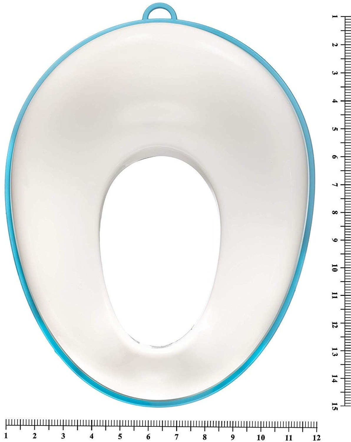 Image of senoprime Baby Potty Training Seat - Blue Colour - Soft & Anti-Slip Toilet Trainer Potty Seat