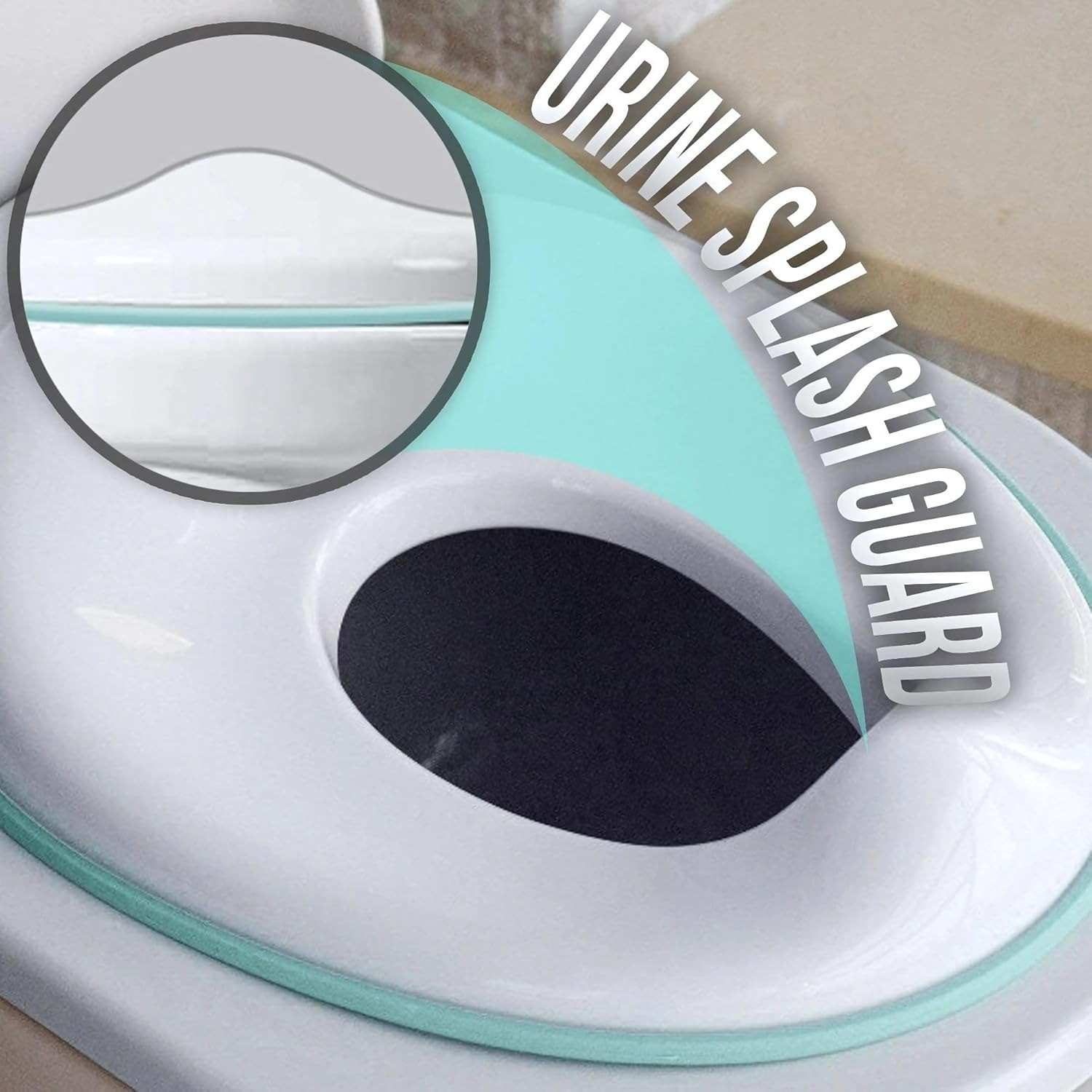 Image of YIELDSALES Baby Potty Training Seat Soft Cushion & Anti-Slip Toilet Trainer (Multi-Colour) Potty Seat