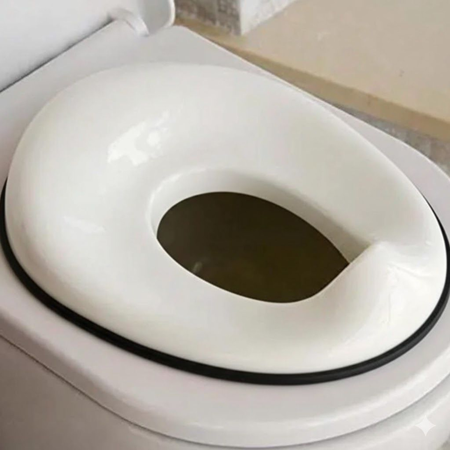 Image of Orean Baby Toilet Trainer Seat with Non-Slip Grip & Easy Clean Design Potty Seat