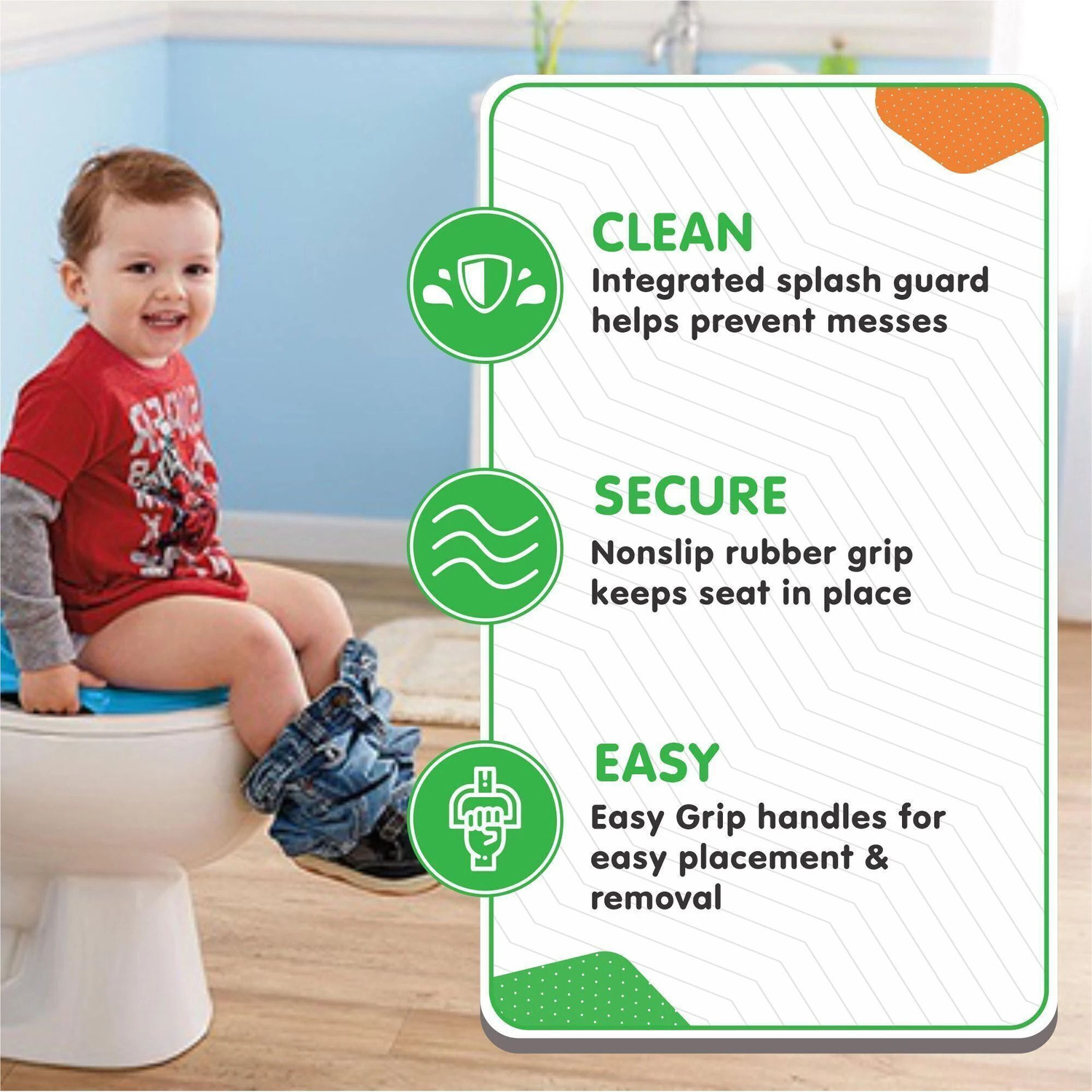 Image of Oyo Baby Cushioned Potty Seat for 6 Months + Kids For Boys and Girls Potty Seat Potty Seat