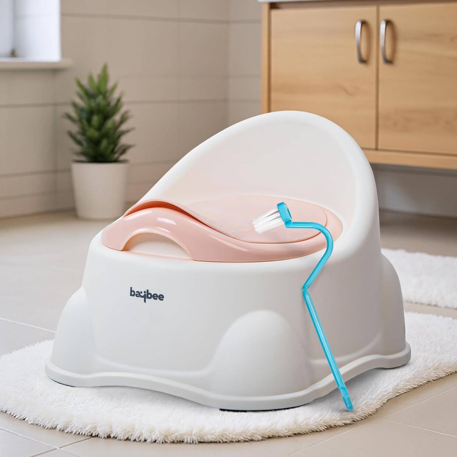 baybee Baby Potty Training Seat for Kids 1-5 Years with Lid & Cleaning Brush Potty Seat