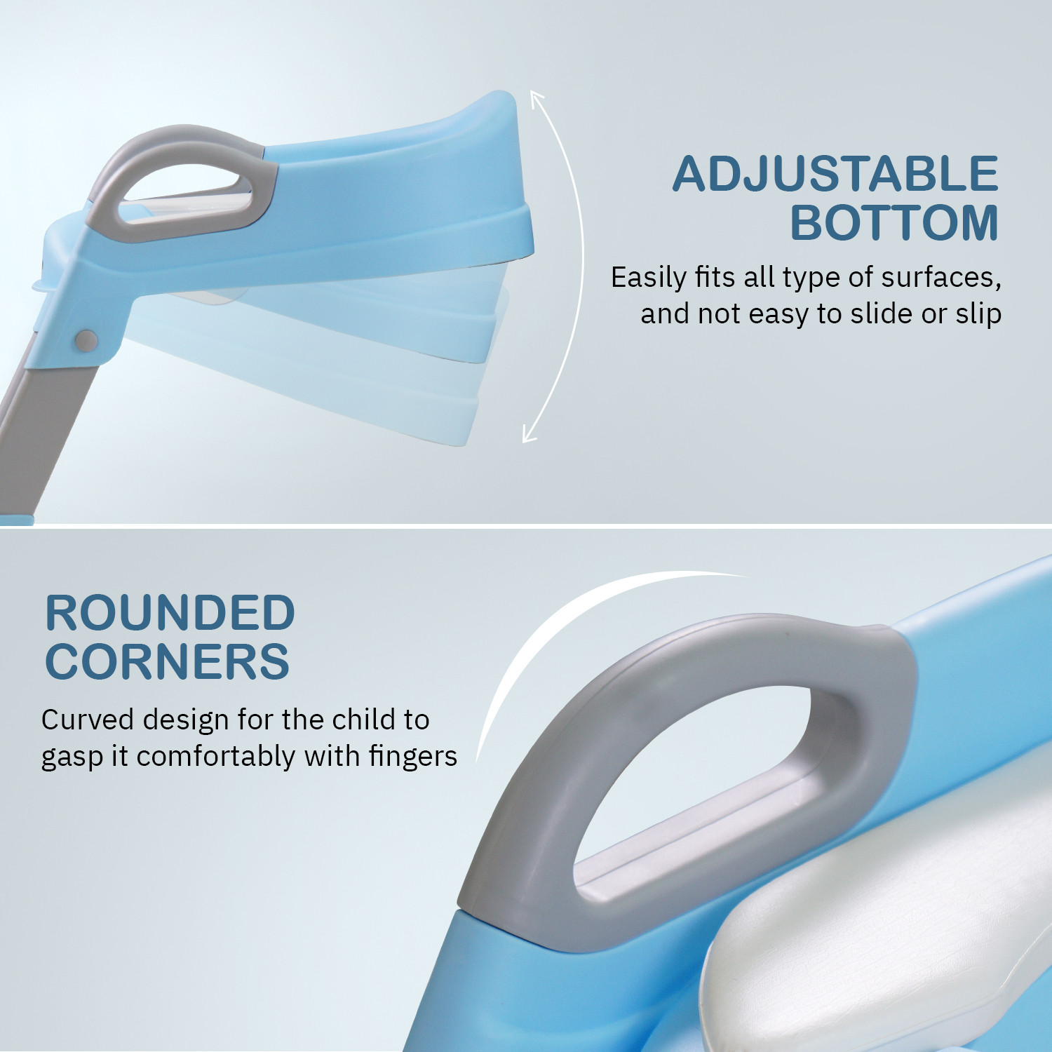 Image of baybee Aura Western Toilet Potty Seat for Kids, Baby Potty Training Seat with Ladder Potty Seat