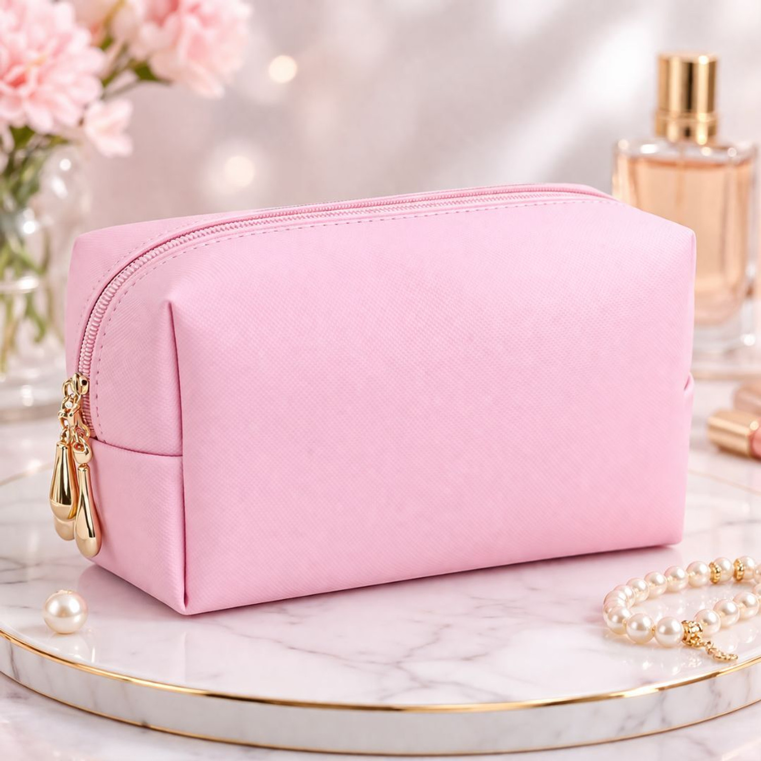 Image of Ajabh Pack Od 3 Premium Travel-Friendly Cosmetic & Makeup Storage Pouch Cosmetic Bag