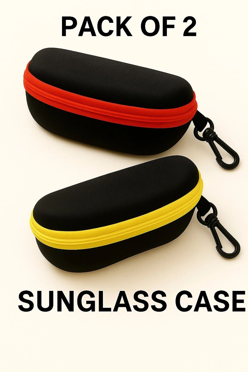 Image of Jaxz Eyewear JAXZ Premium Sunglass Zip Cover(Random Zip Color) Pouch