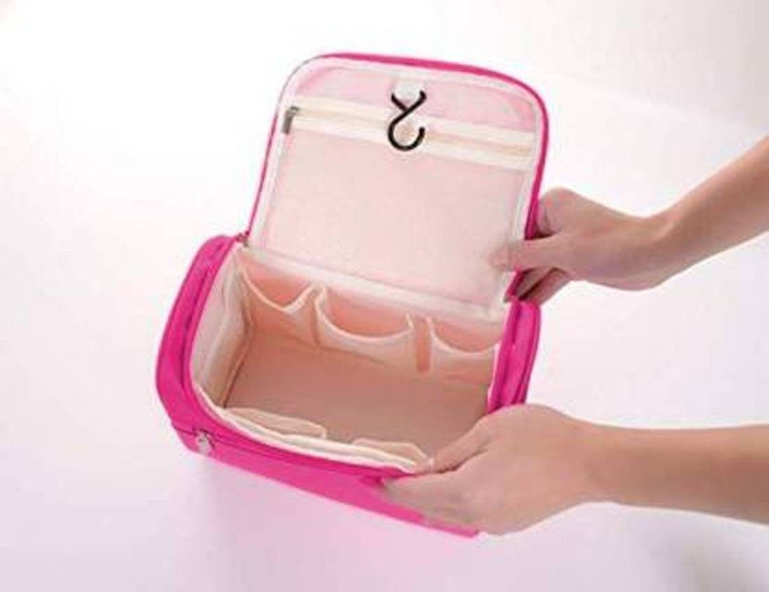 Image of GONAZO Pink Toiletry kit /cosmetic bag for Woman. Cosmetic Bag
