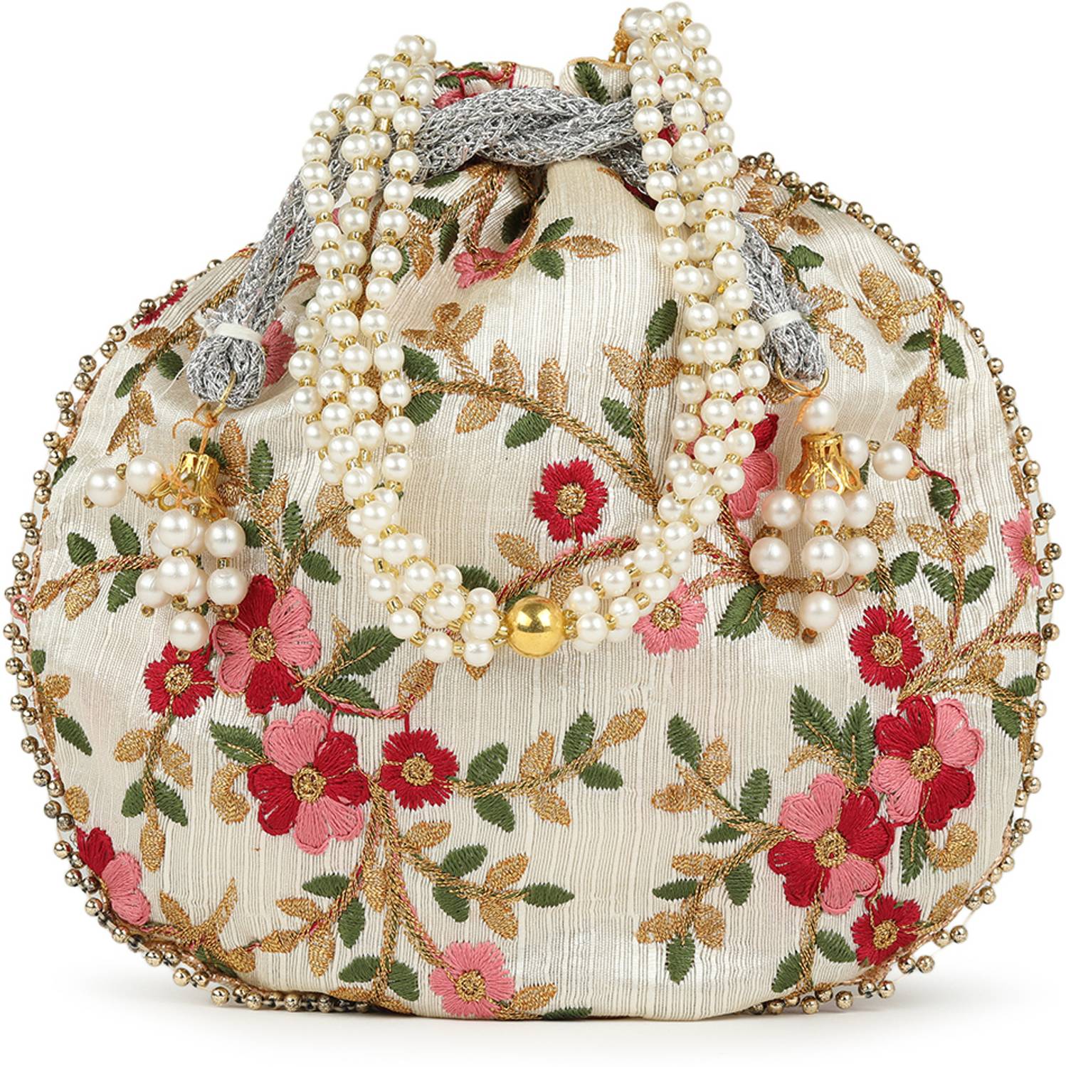 ANOUK Party White Clutch