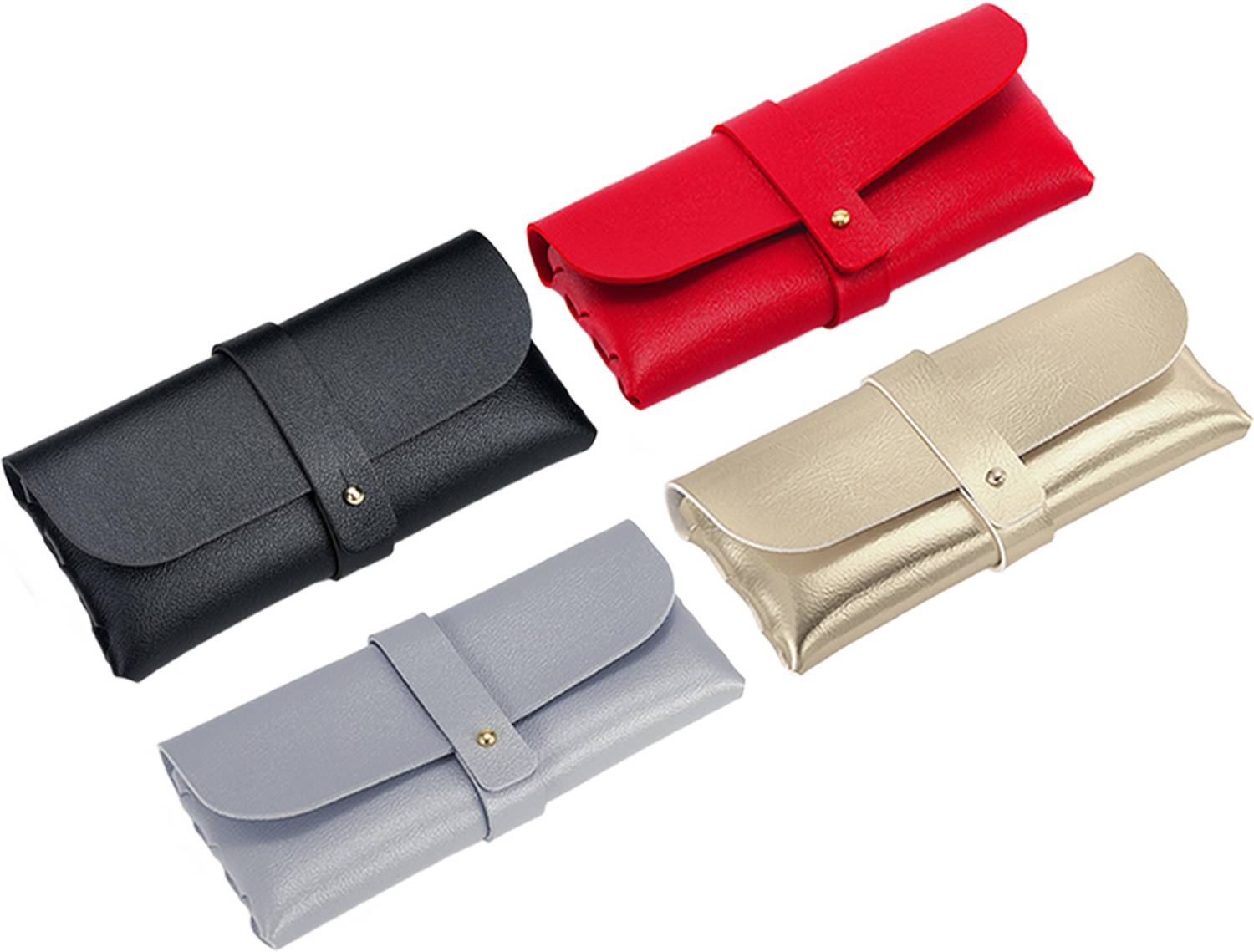 Verilux Leather Glasses Case Anti Pressure Glasses Bag Storage