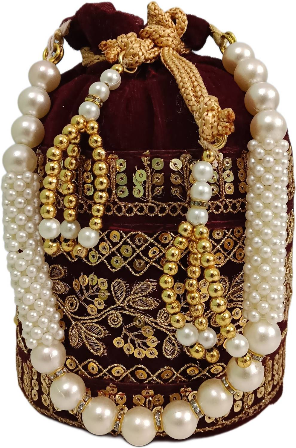 25DEGREE N Bridal Embroidered Ethnic Potli Potli