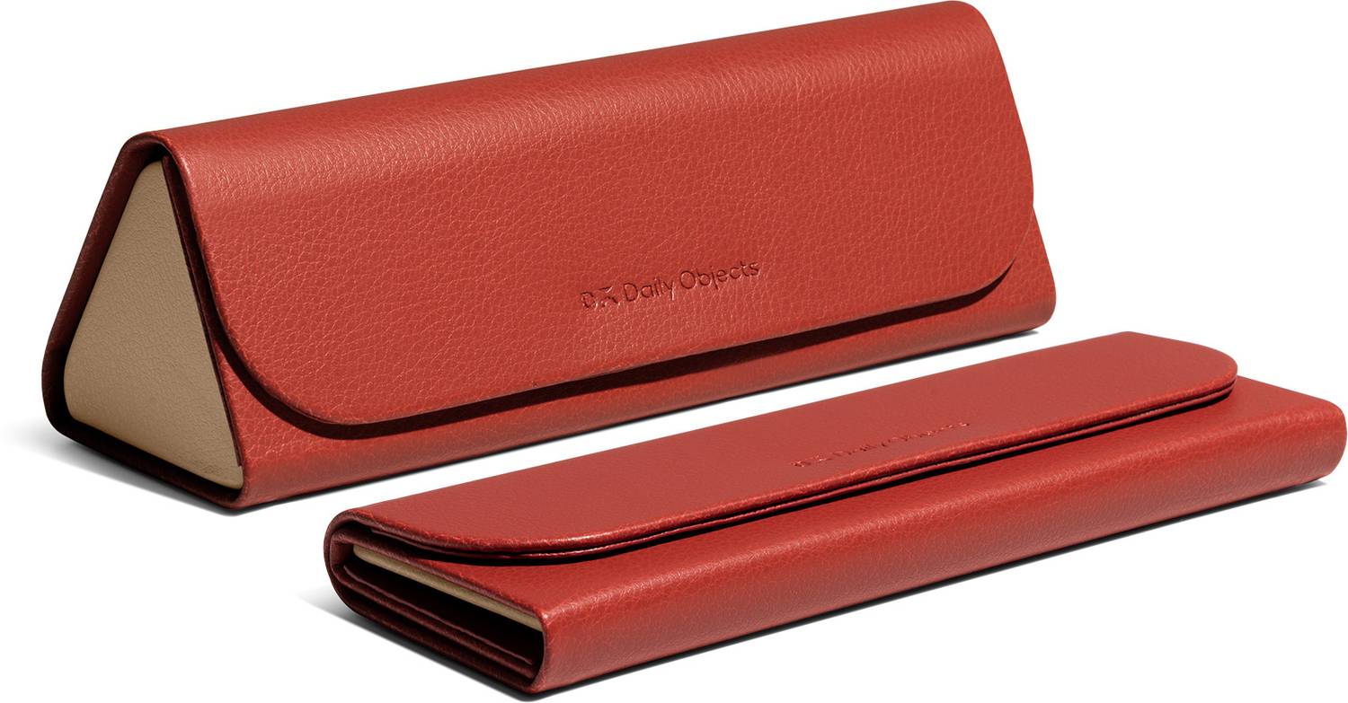 Daily Objects Faux Leather Foldaway Slim Eyewear/Sun Daily Objects Faux Leather Foldaway Slim Eyewear/Sun