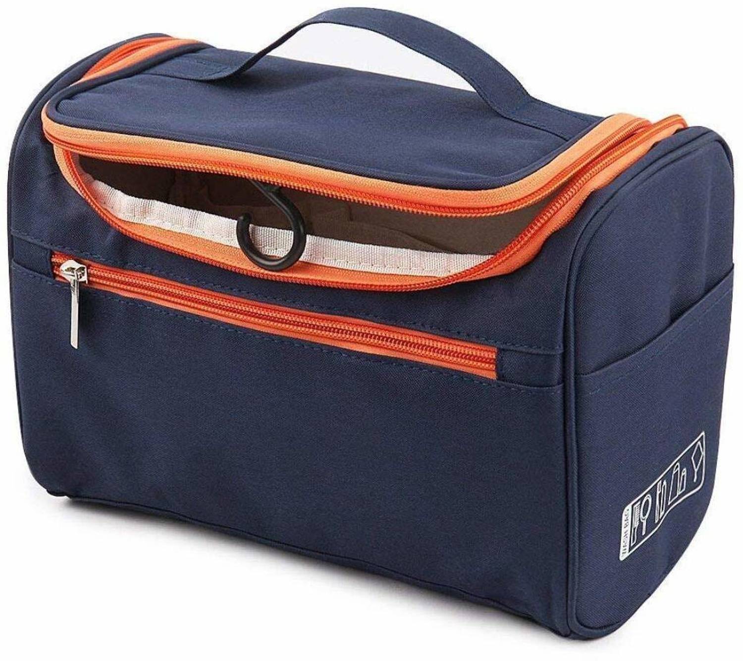 brado jewellery "TravelEase Compact Fabric Pouch – Organized & Convenient Travel Companion" Cosmetic Bag