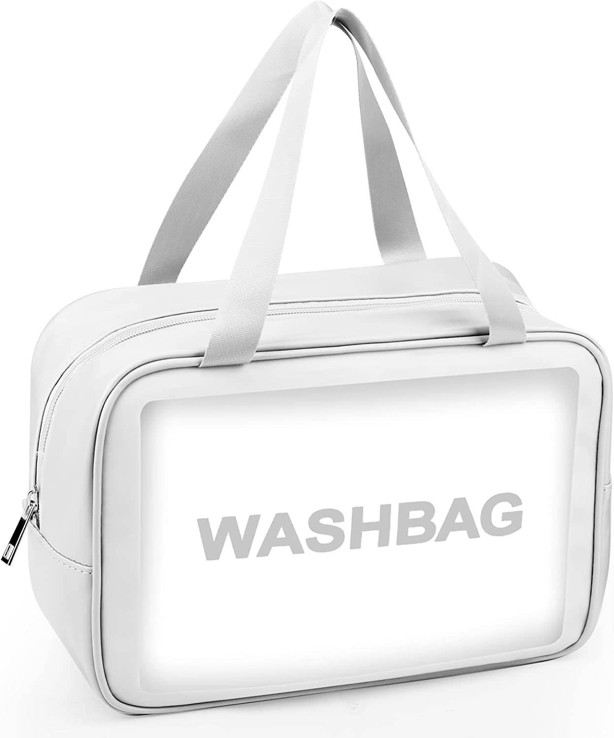 Aepigo Women White Cosmetic Bag Cosmetic Bag