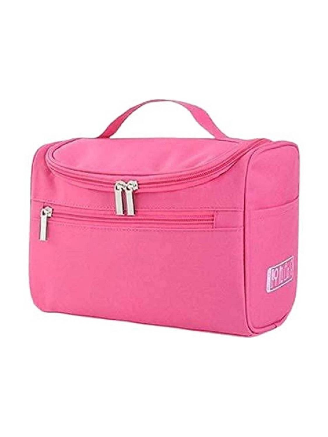 Aspora Multifunctional Extra Large Cosmetic Bag with Hook for Travel, Makeup Organiser, Cosmetic Pouch, Household Grooming Kit, Makeup Bag for Women Cosmetics, Makeup and Jewellery, Medicines, Grooming Vanity Box