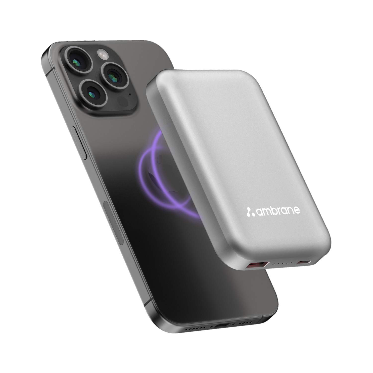 Ambrane 10000 mAh 22.5 W Wireless With MagSafe Power Bank