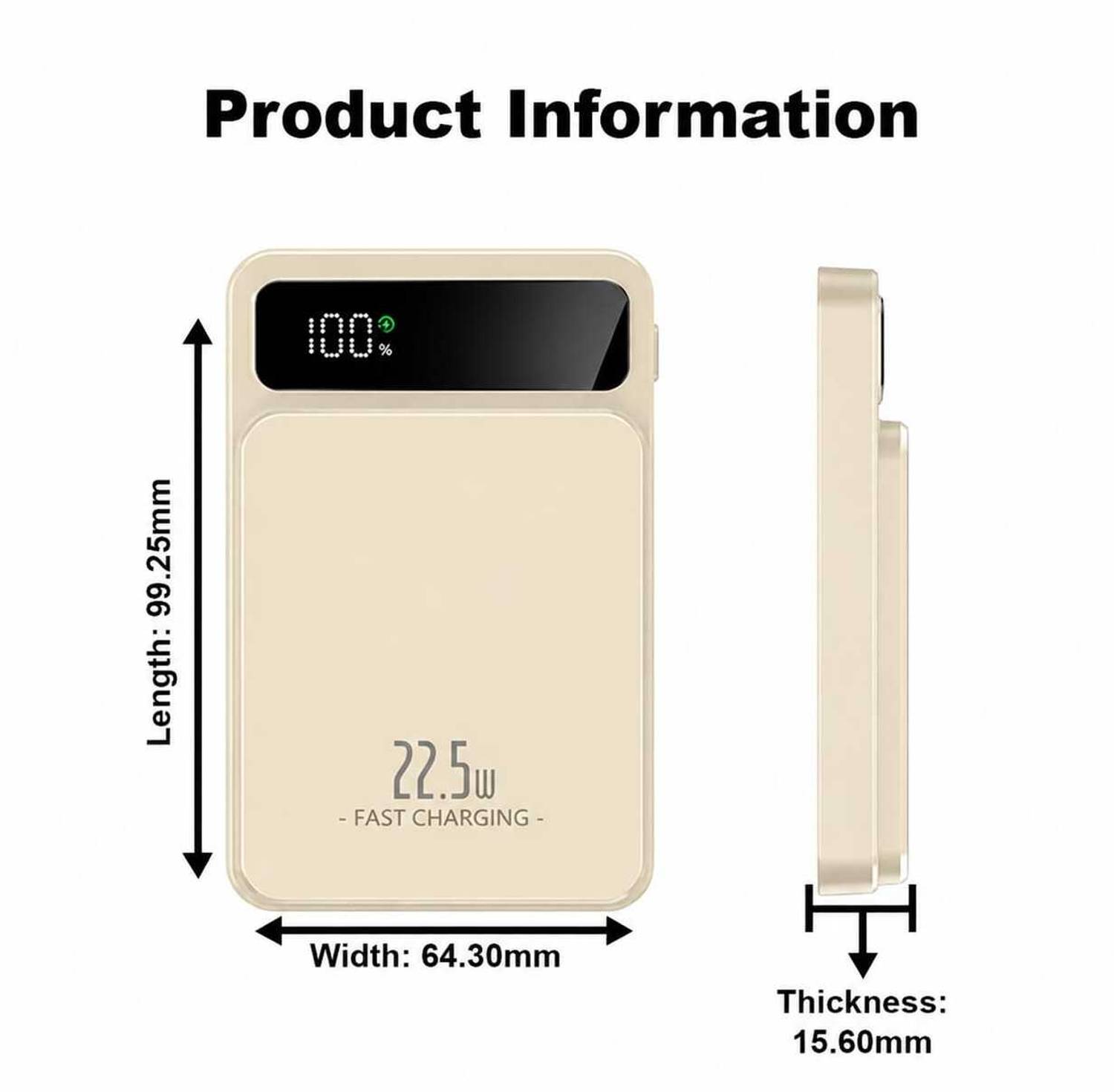 APG 10000 mAh 22.5W MagSafe Power Bank - Image 4