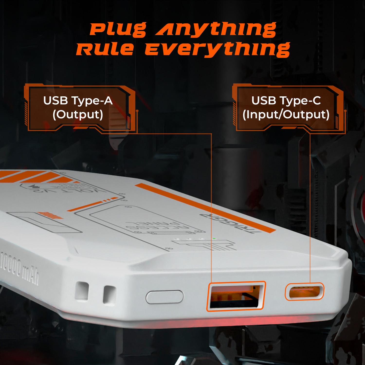 Image of TRIGGR 10000 mAh 22.5 W Power Bank