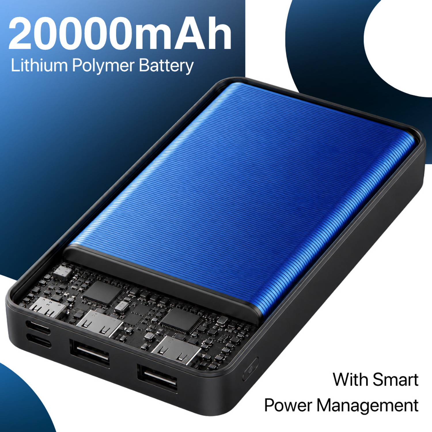 Image of PARXEN 20000 mAh 22.5 W Power Bank