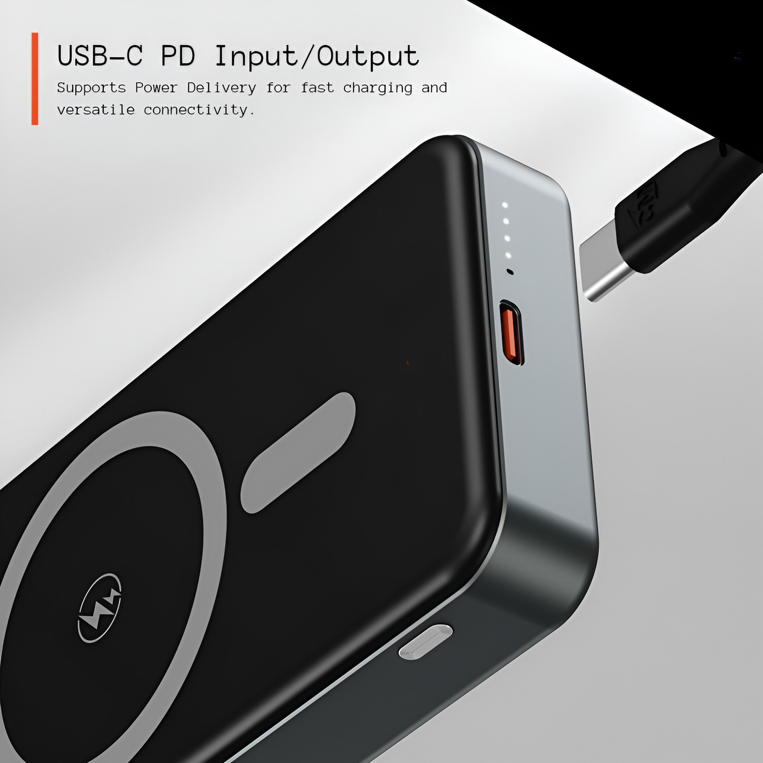 Image of ULTADOR 10000 mAh 23 W Wireless With MagSafe Mini Pocket Size Power Bank
