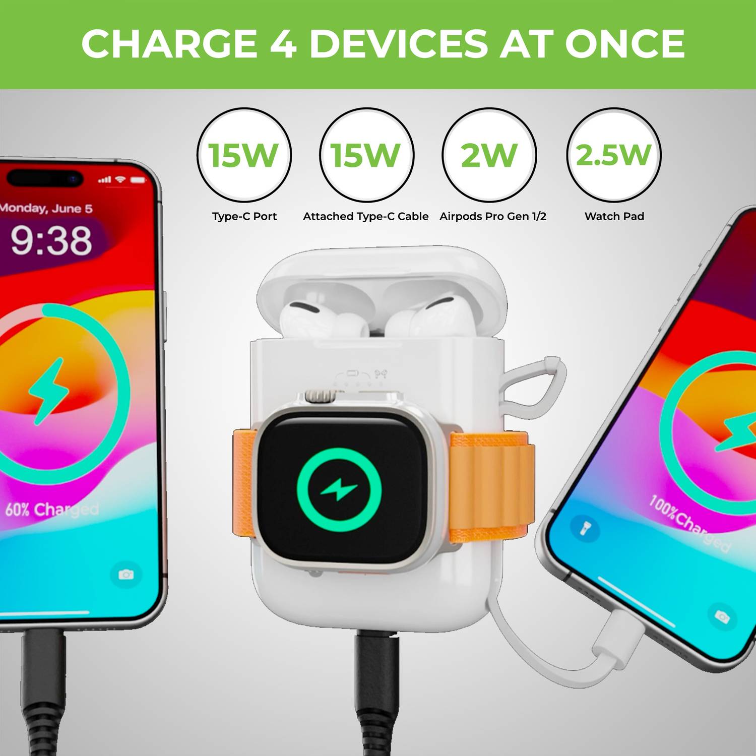 Ultraprolink 5200 mAh 15W Power Bank - Image 3