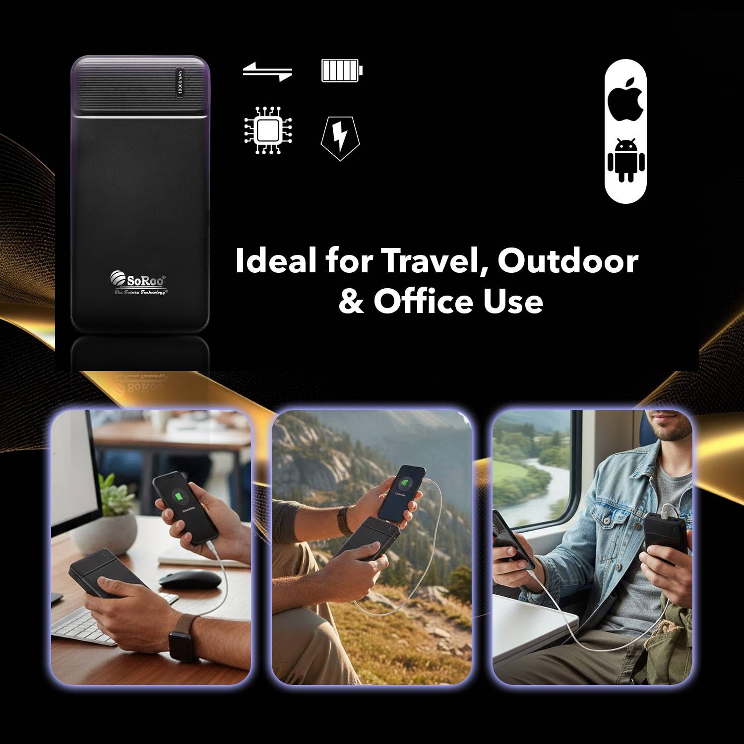 Soroo Future 10000 mAh 18W Power Bank - Image 5
