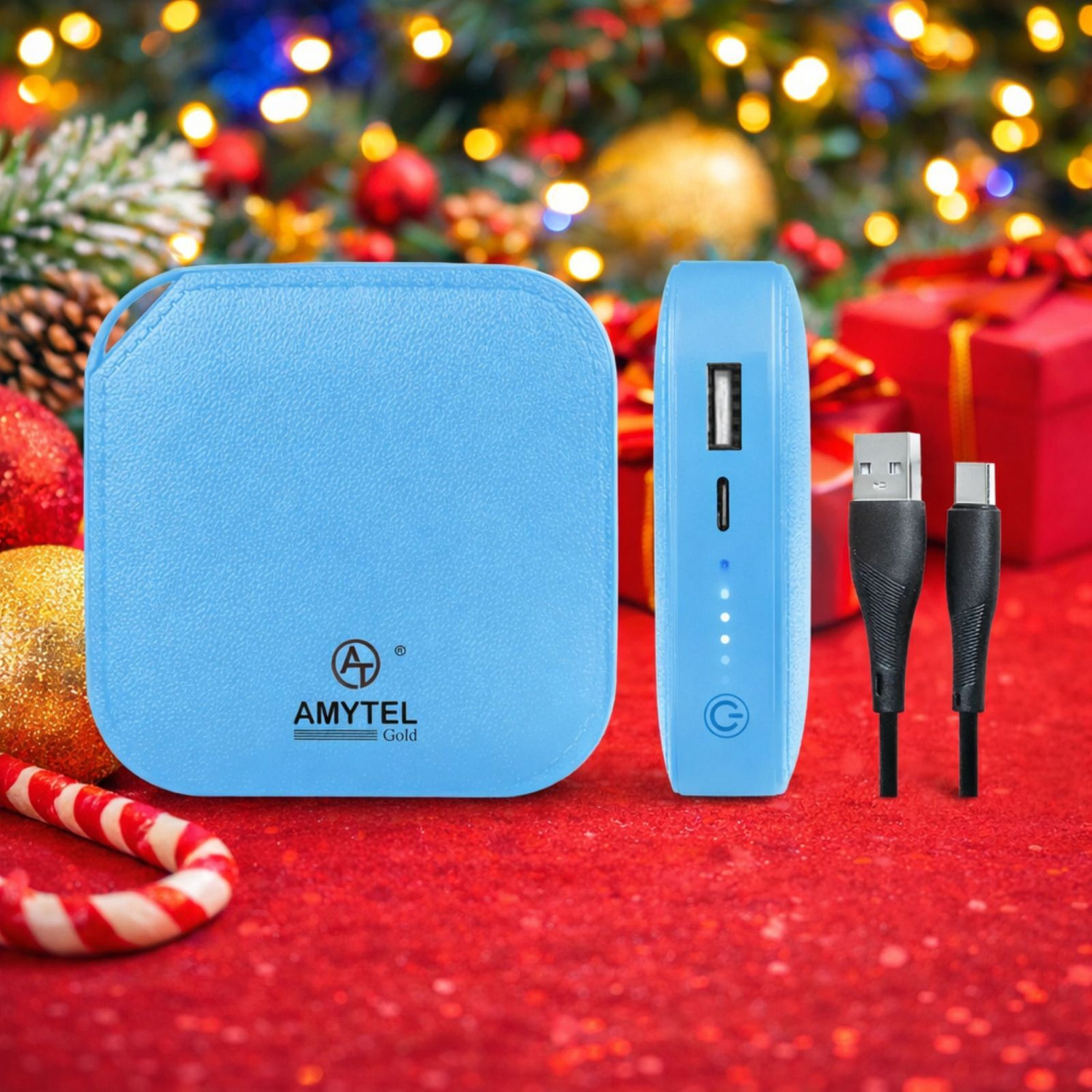 Image of AMYTEL 10000 mAh 15 W Mini Pocket Size Power Bank
