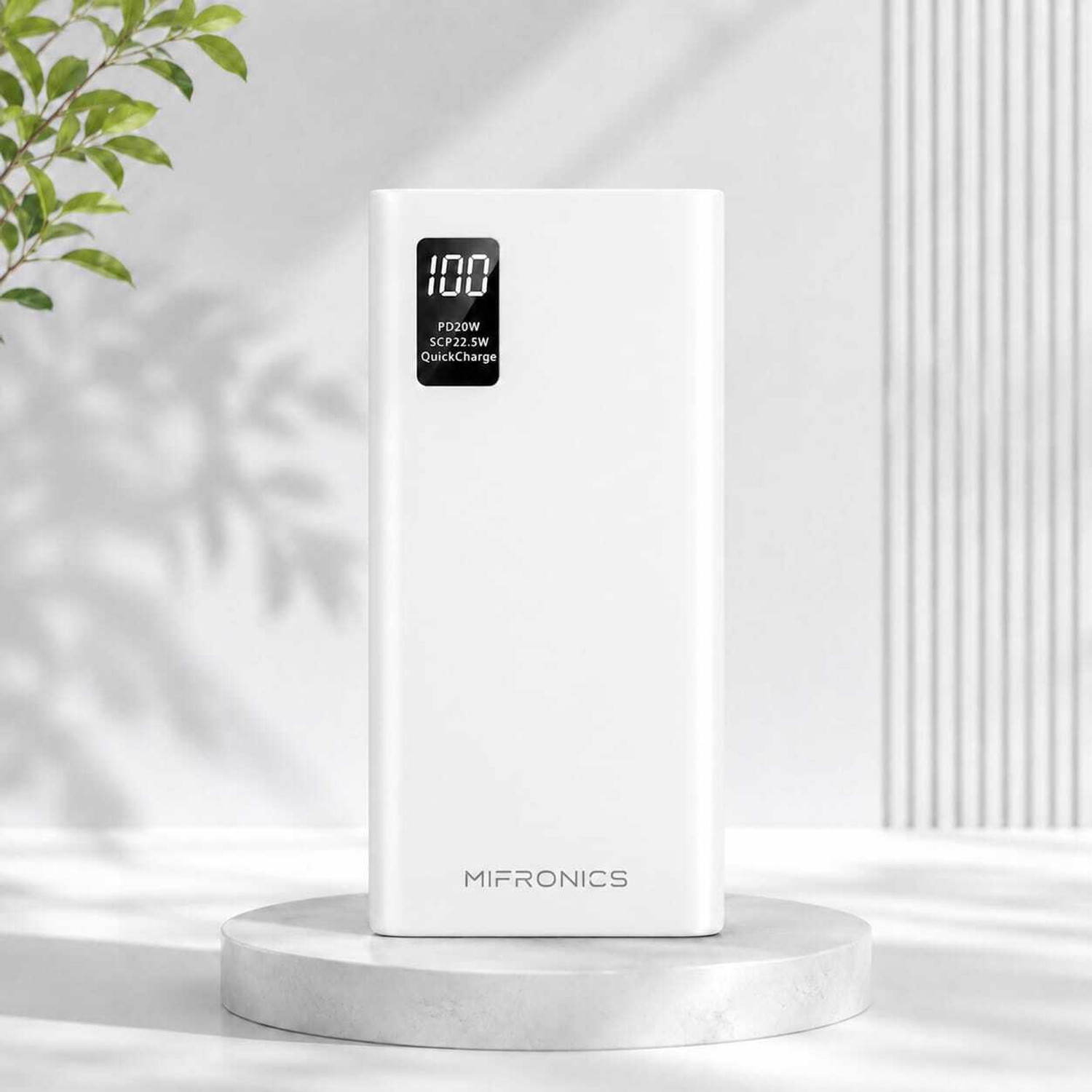 Image of MIFRONICS 20000 mAh 22.5 W Pocket Size Power Bank