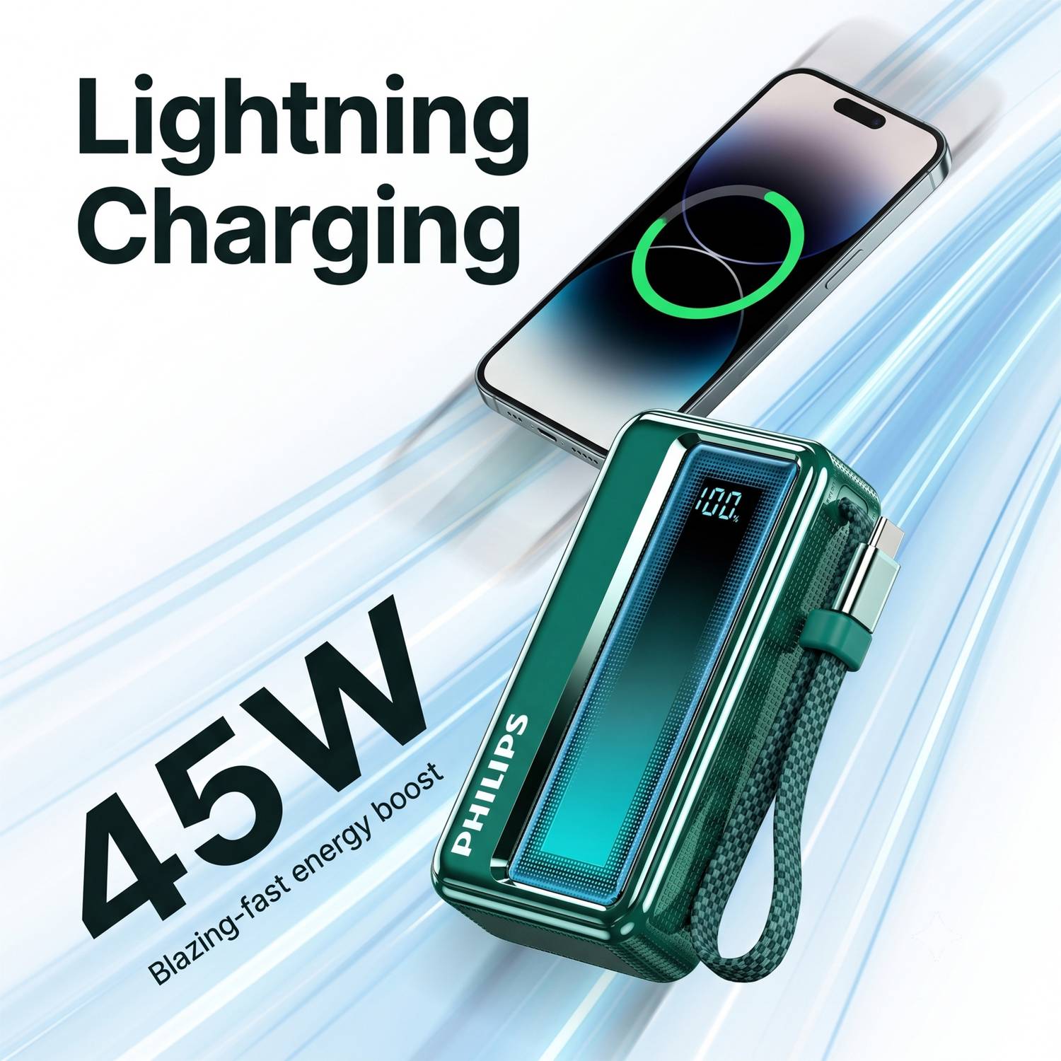 Philips 20000 mAh 45W Nano Power Bank - Image 3