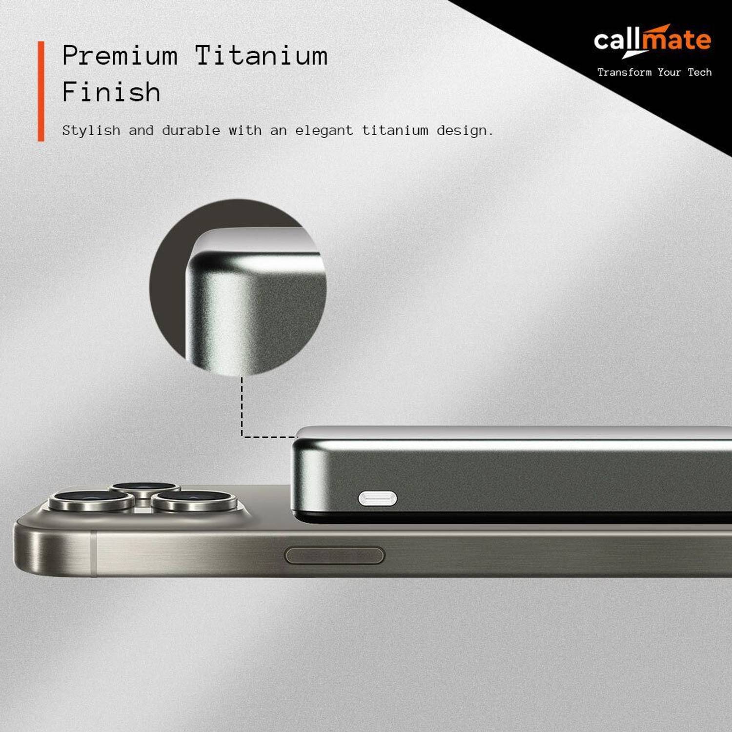 Callmate कॉलमेट 10000 माह 23 W वायर्ड एंड वायरलेस विथ मैगसेफ Compact - Image 3