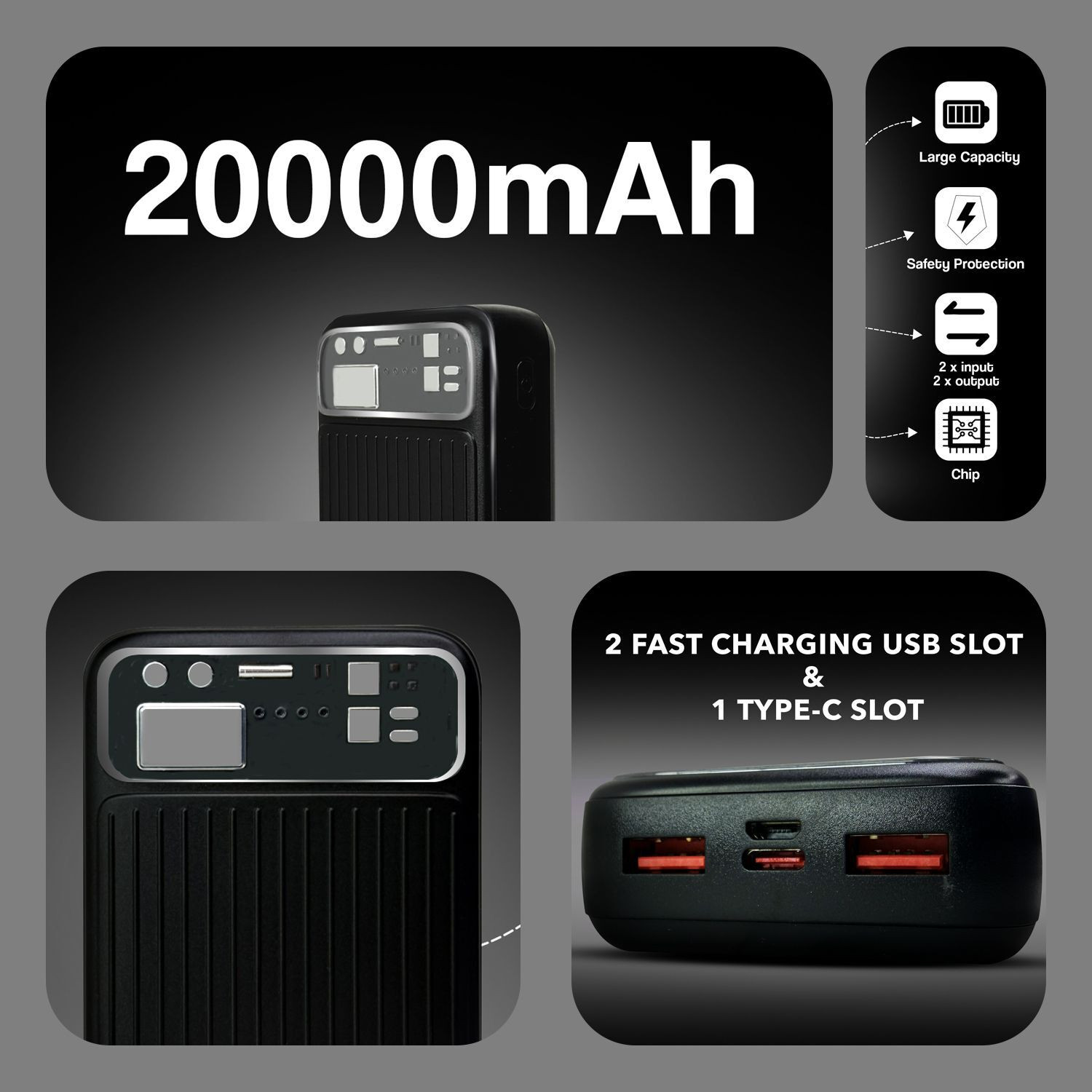 Image of Soroo Future 20000 mAh 30 W Ultra Compact Power Bank