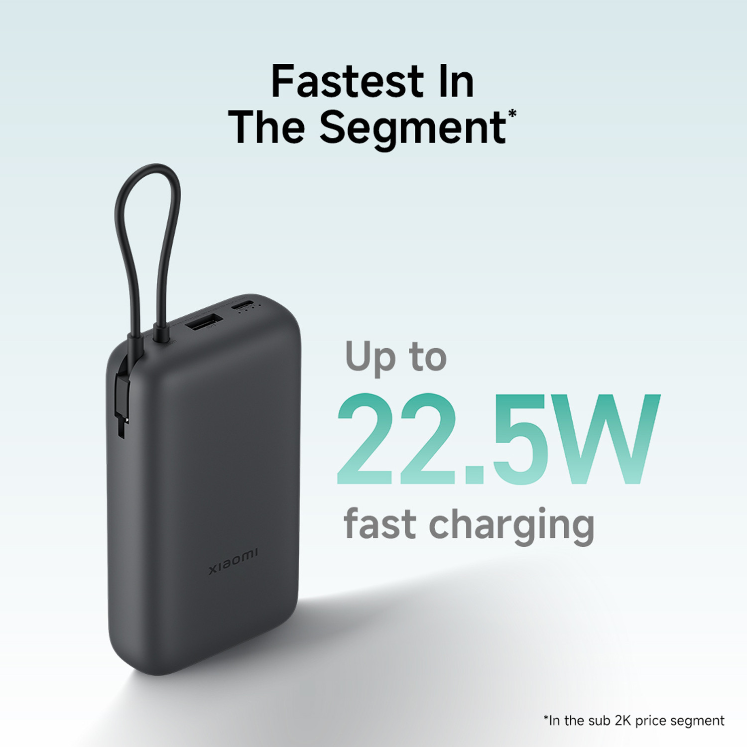 Image of Mi 20000 mAh 22.5 W Pocket Size Power Bank