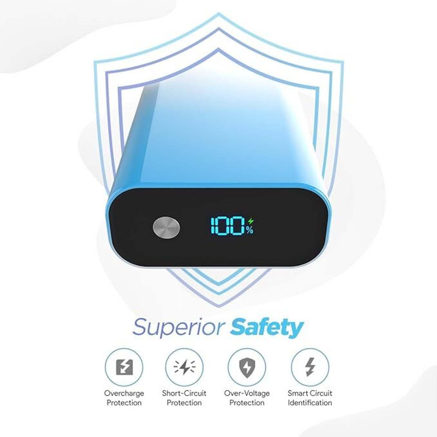 Image of flix 20000 mAh Compact Pocket Size Power Bank