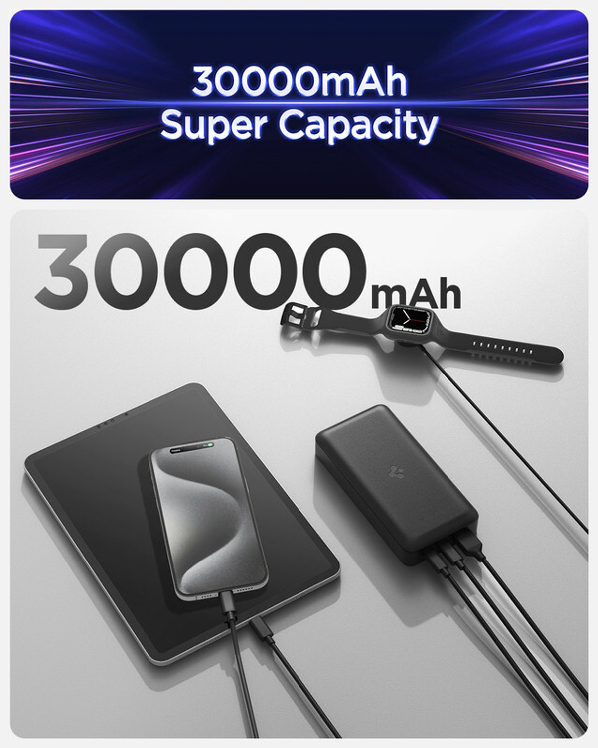 Image of Spigen 30000 mAh 30 W Power Bank