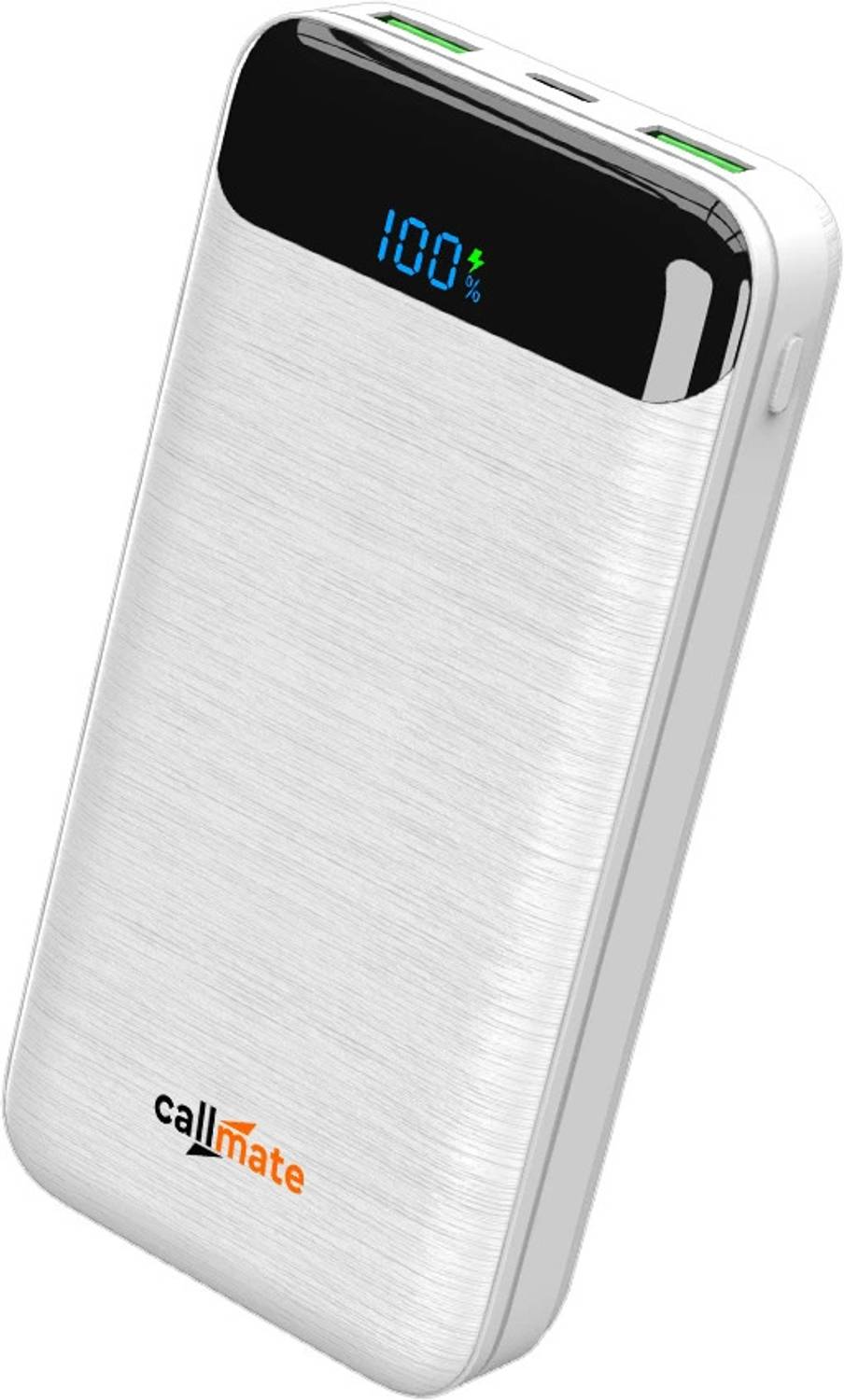 Callmate 20000 mAh 23 W Power Bank White