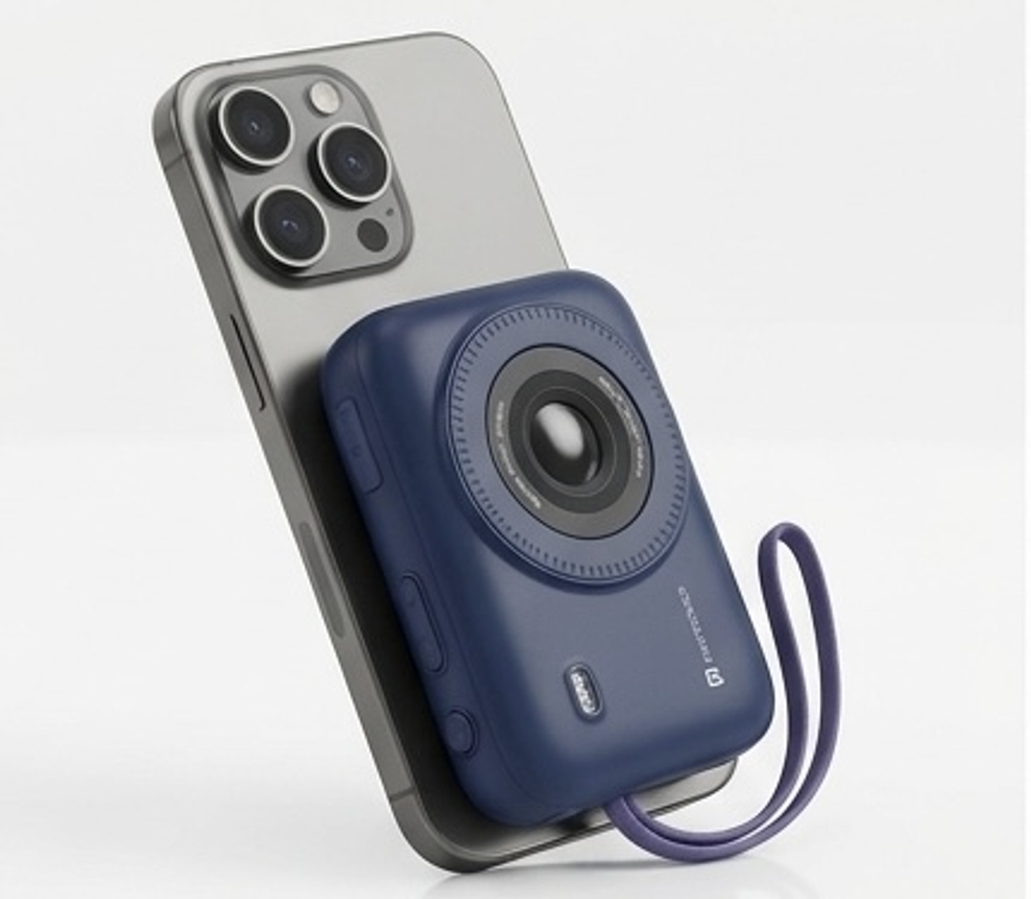 Image of Portronics 20000 mAh 22.5 W Wired & Wireless With MagSafe Ultra Compact Pocket Size Power Bank