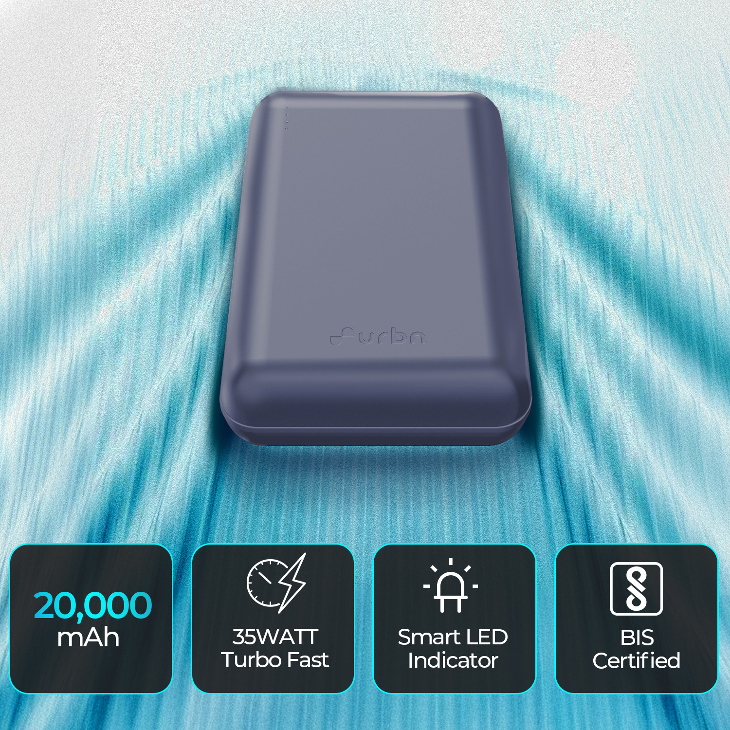 Image of URBN 20000 mAh 35 W Ultra Compact Power Bank