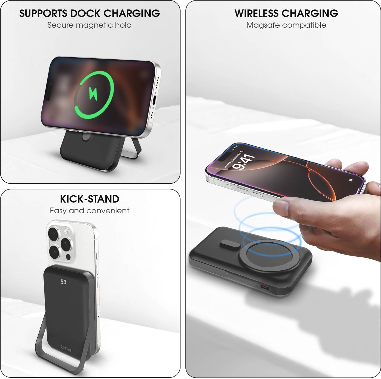 Power 10000 mAh 22.5W Wireless MagSafe Power Bank - Image 3
