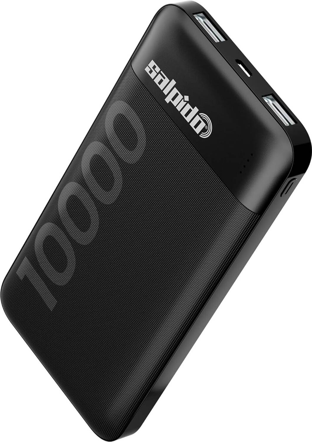 Salpido 10000 mAh 12 W Ultra Slim Power Bank Black