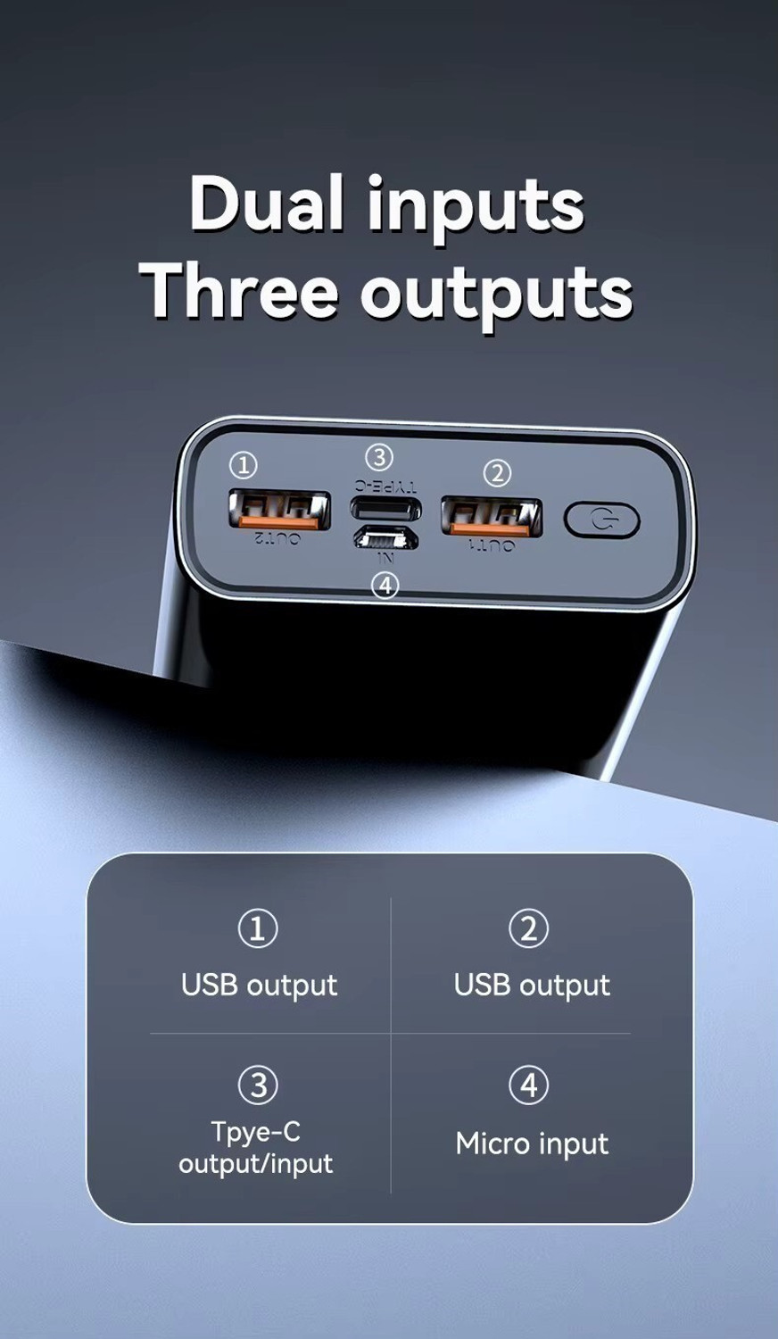 Image of FAHIG 200000 mAh 22.5 W Power Bank