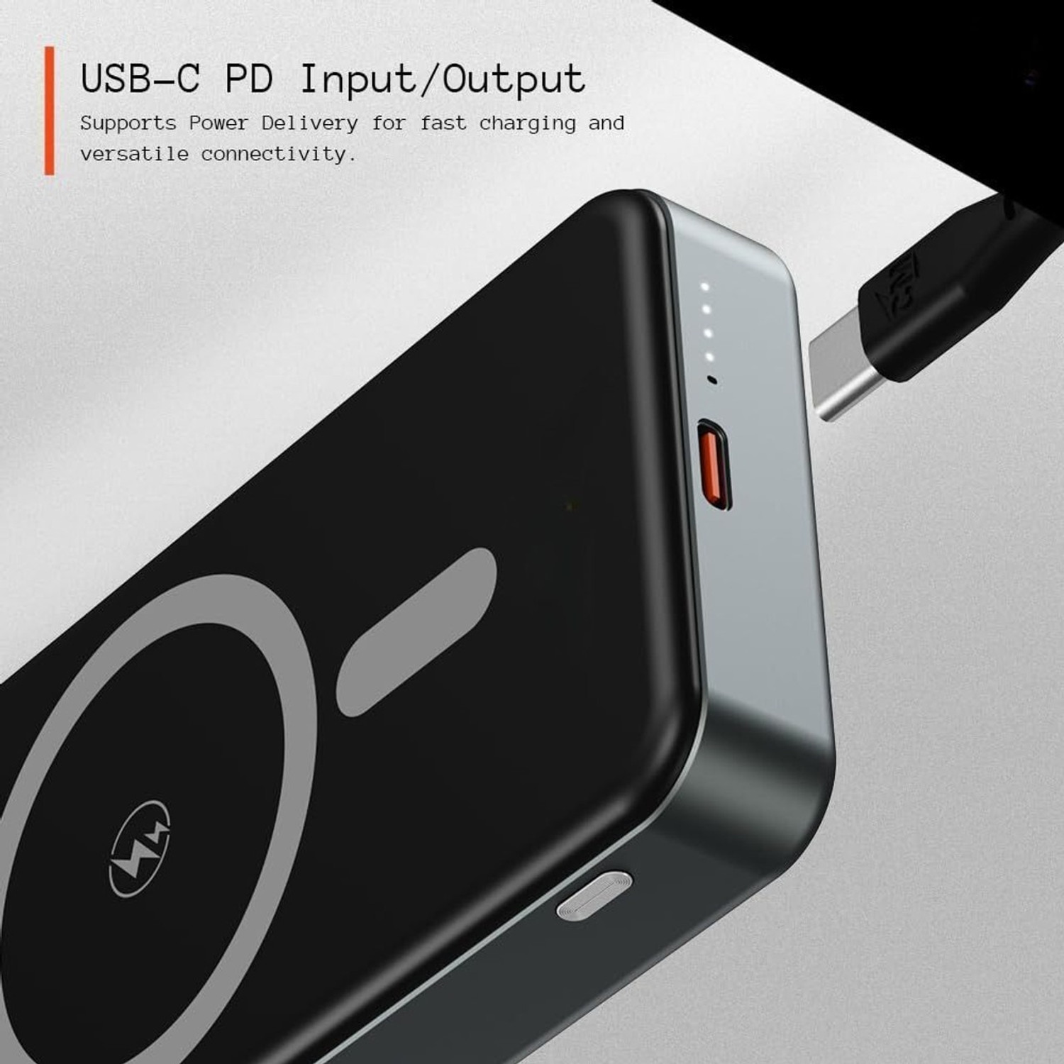 Image of ULTADOR 10000 mAh 23 W Wireless With MagSafe Ultra Slim Pocket Size Power Bank