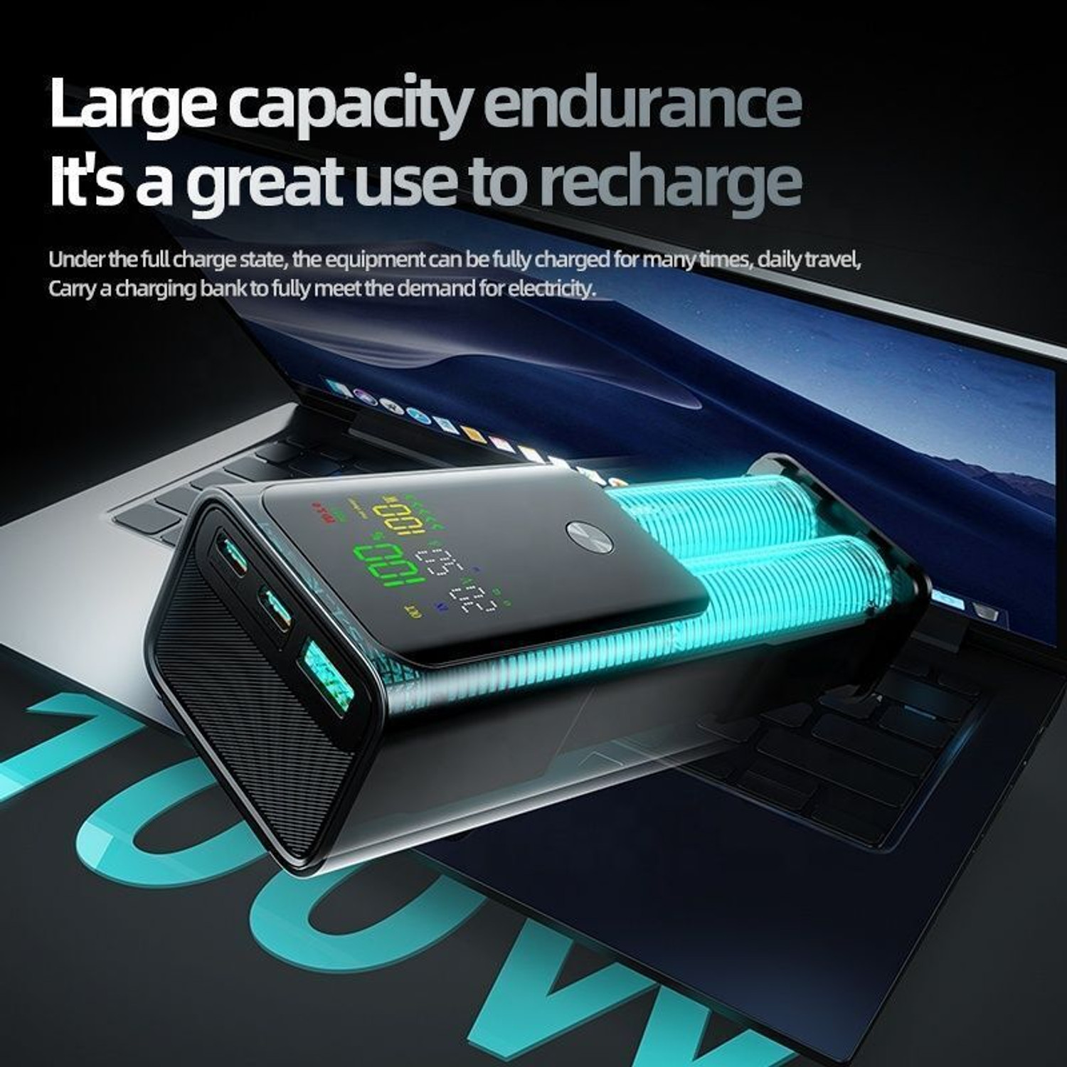 Image of Alible 20000 mAh 100 W Compact Pocket Size Power Bank